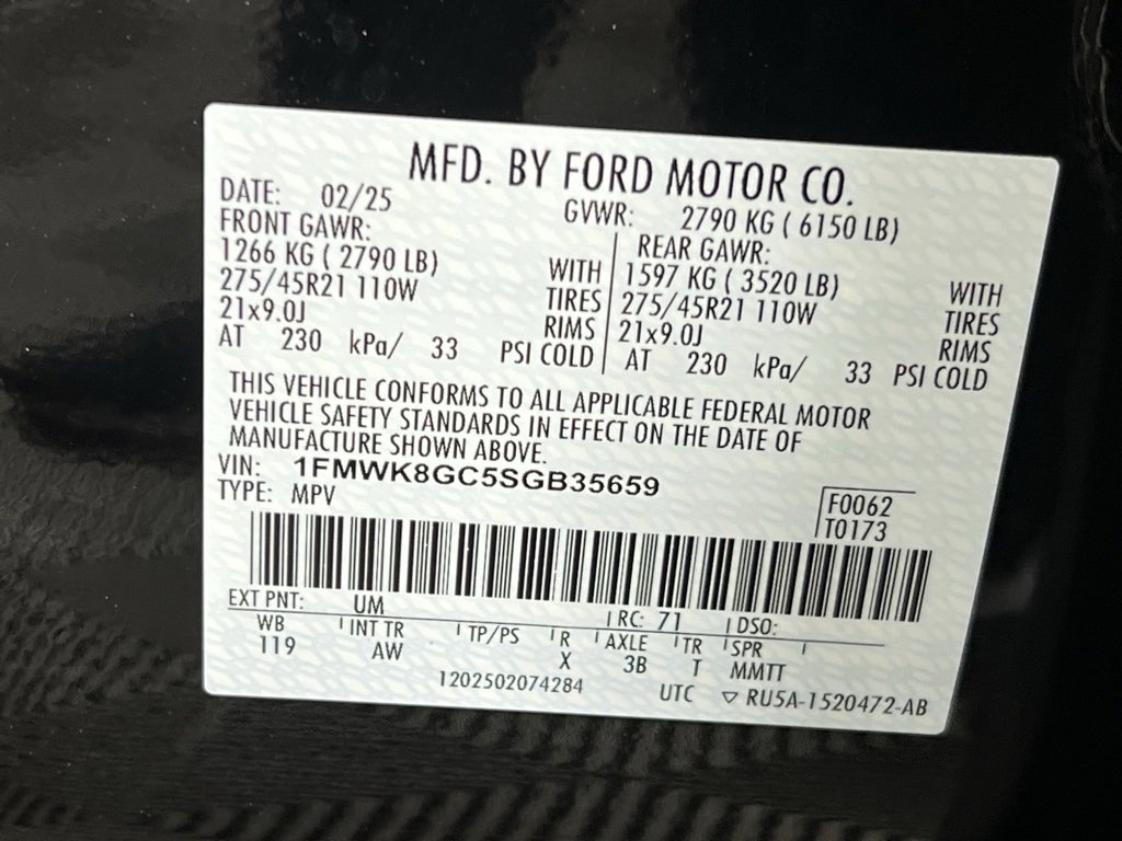 Used 2025 Ford Explorer ST w/ Sun And Sound Package image 39