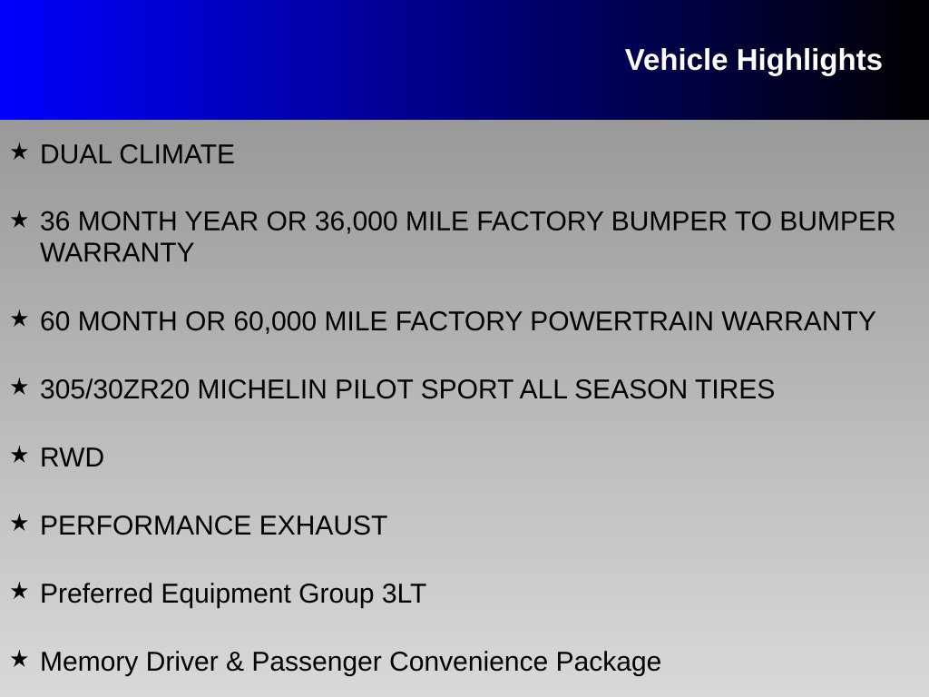 Used 2024 Chevrolet Corvette Stingray Premium Conv w/ Stealth Interior Trim Package RWD image 12