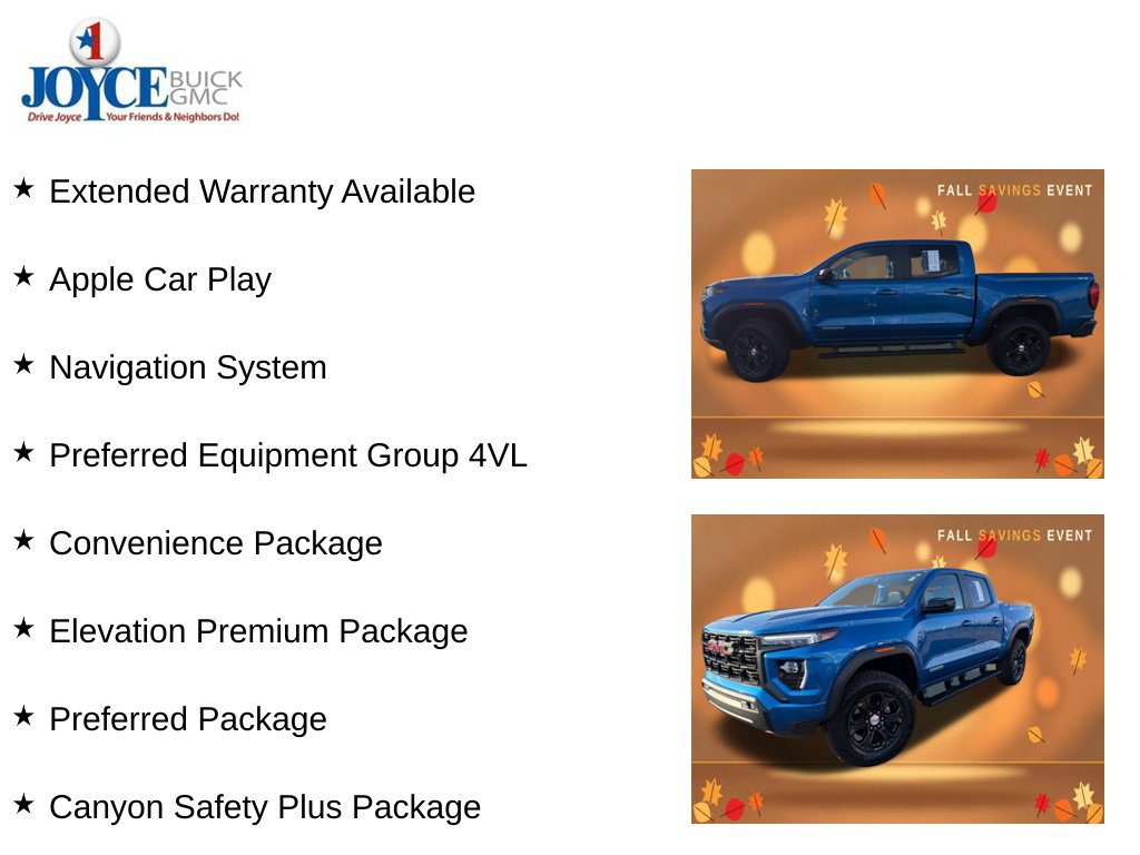 Certified 2023 GMC Canyon Elevation w/ Elevation Premium Package AWD/4WD image 10