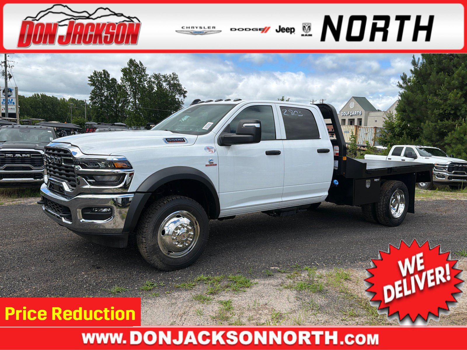 New 2026 RAM 5500 Tradesman w/ Chrome Appearance Group