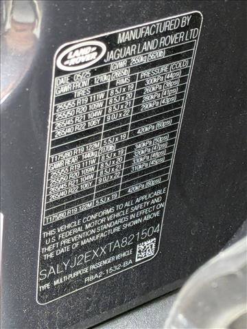 Certified 2026 Land Rover Range Rover Velar S AWD/4WD image 25