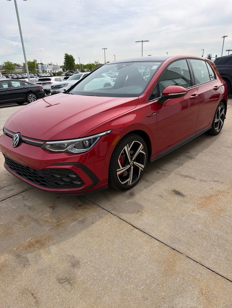 Used 2024 Volkswagen GTI SE w/ SE Leather Seats Package FWD image 2