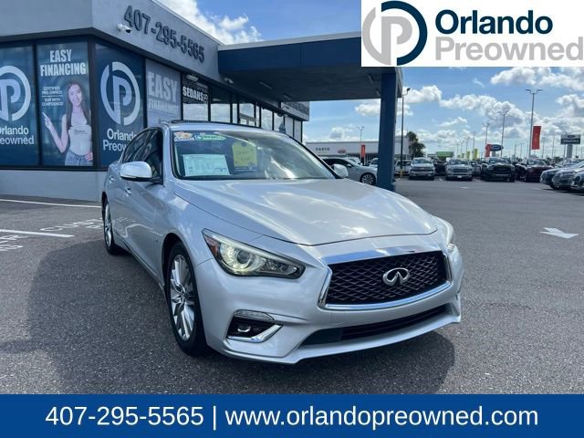 Used 2019 INFINITI Q50 Luxe w/ All Weather Package (L93)