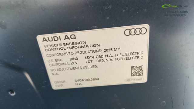 Used 2025 Audi Q6 e-tron Premium w/ Convenience Package image 61