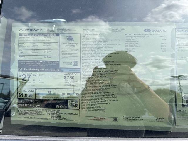 New 2026 Subaru Outback Premium AWD/4WD image 33