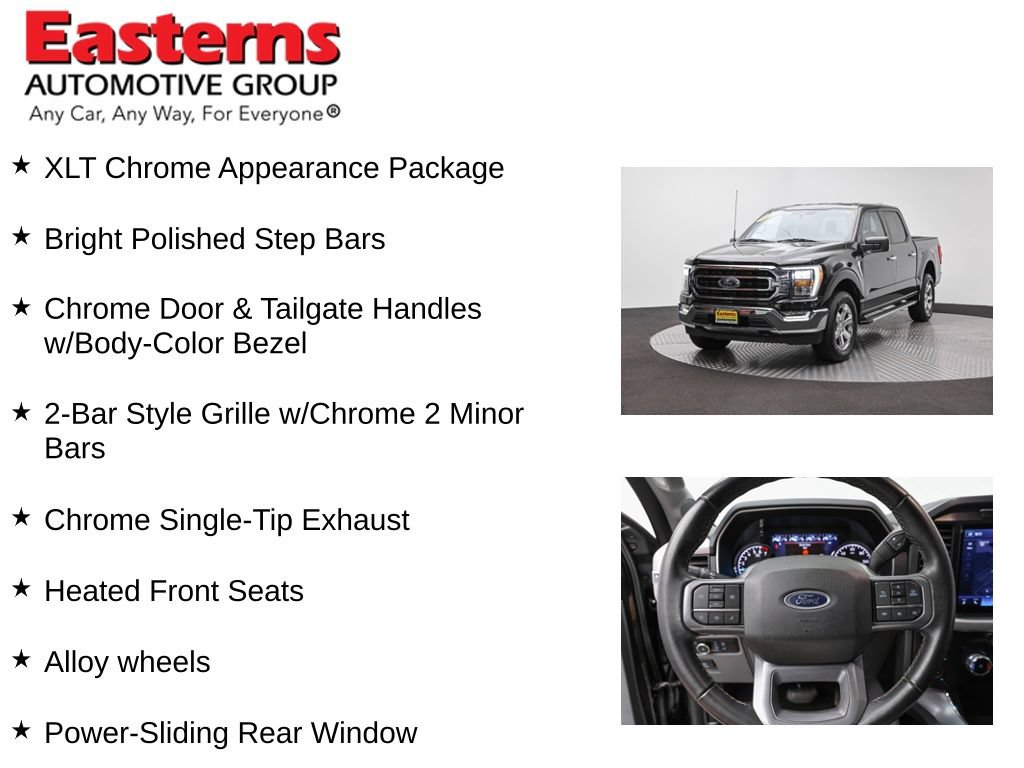 Used 2023 Ford F150 XLT w/ Equipment Group 302A High AWD/4WD image 13