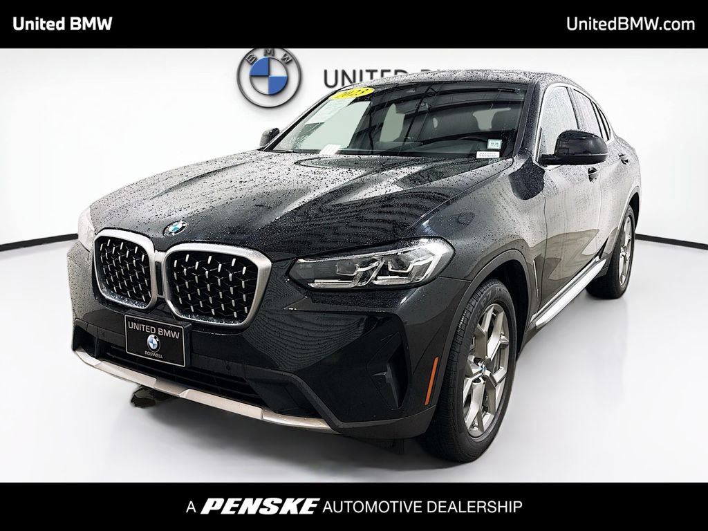 Certified 2023 BMW X4 xDrive30i w/ Premium Package image 1