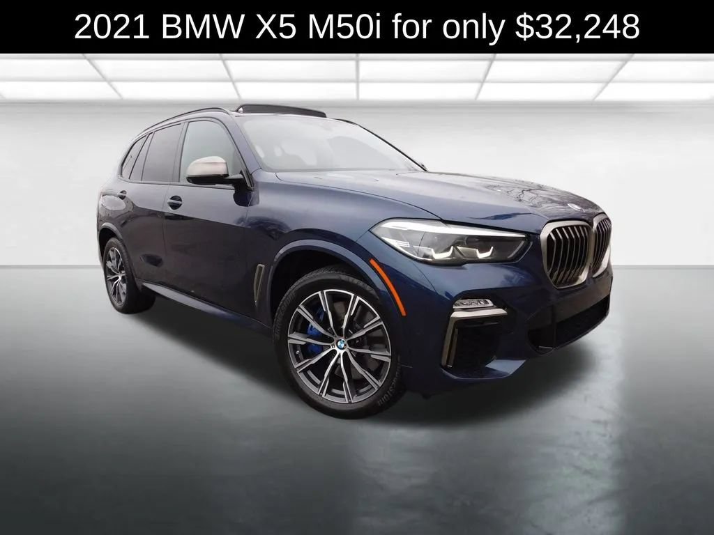 Used 2021 BMW X5 M50i w/ Premium Package AWD/4WD image 1