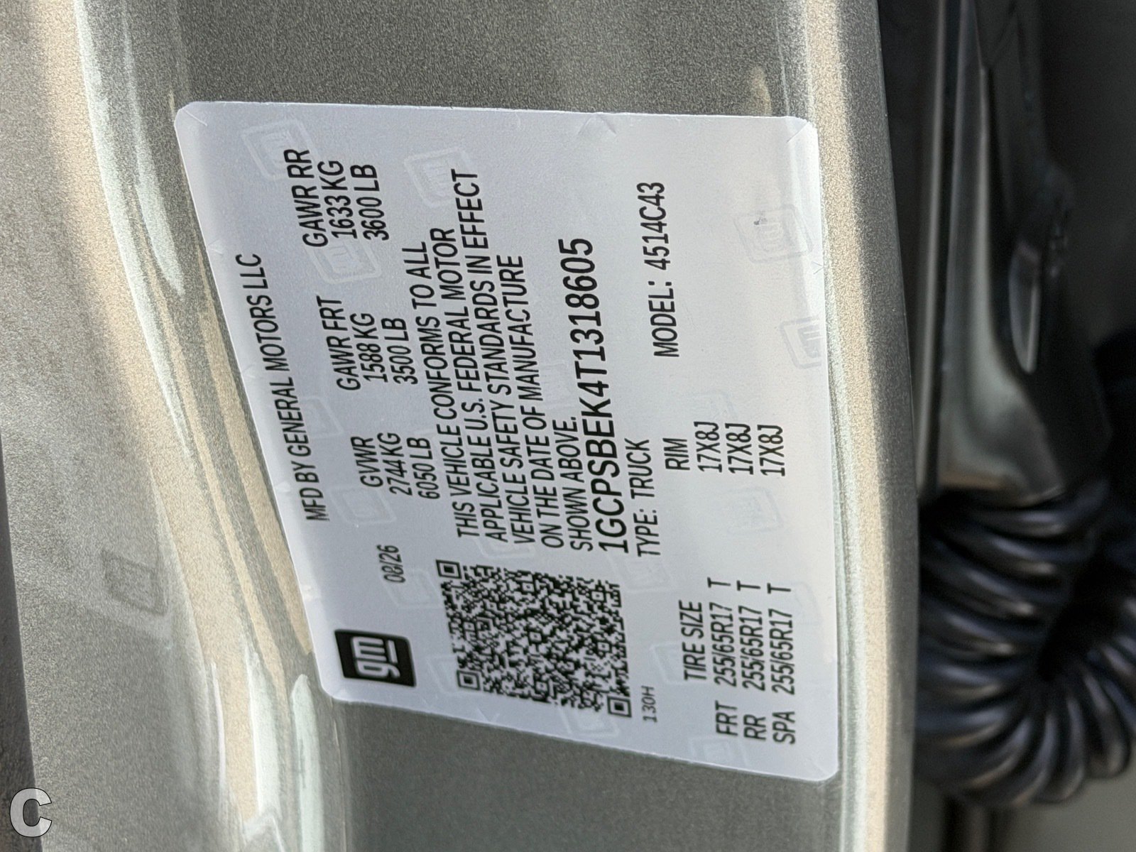 Used 2026 Chevrolet Colorado W/T RWD image 32