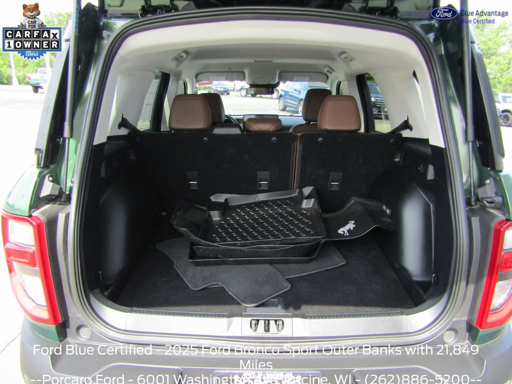 Certified 2025 Ford Bronco Sport Outer Banks w/ Outer Banks Tech Package+ AWD/4WD image 30