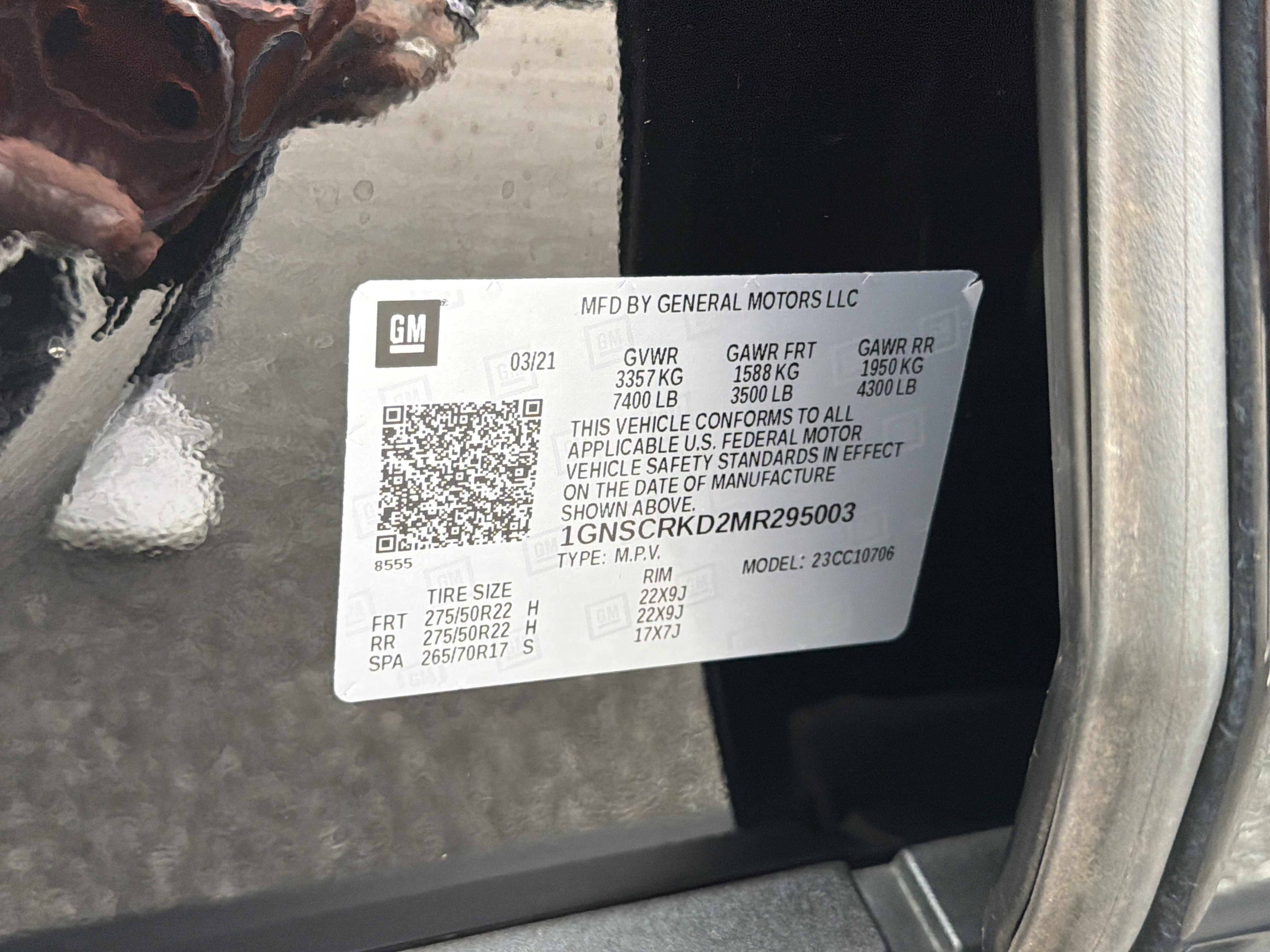 Used 2021 Chevrolet Tahoe RST w/ Luxury Package image 37