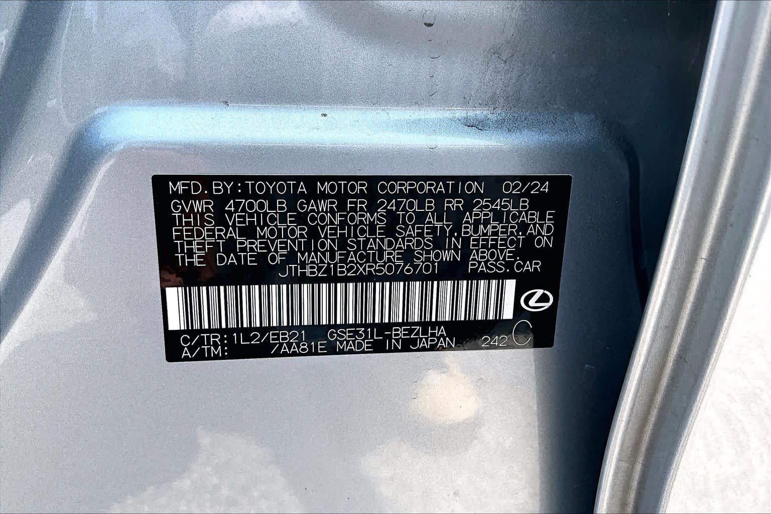 Used 2024 Lexus IS 350 F Sport w/ Accessory Package 2 RWD image 38