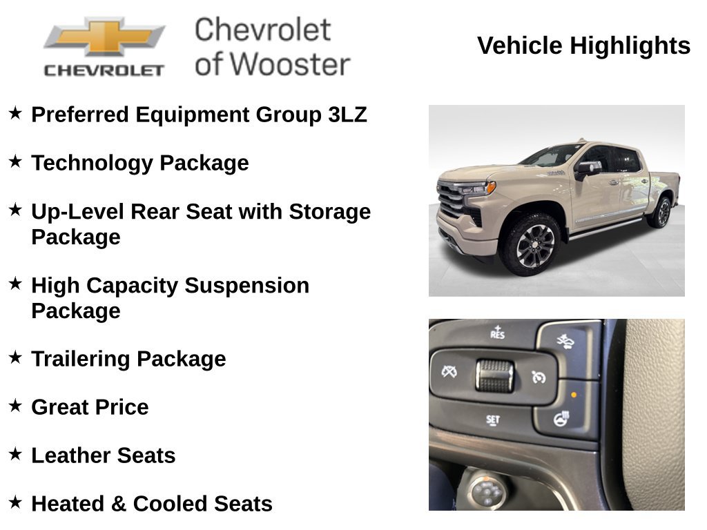 New 2026 Chevrolet Silverado 1500 High Country w/ Technology Package AWD/4WD image 2