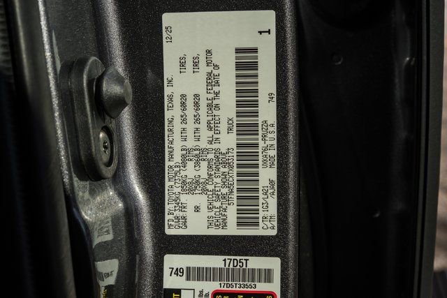 New 2026 Toyota Tundra Platinum image 45