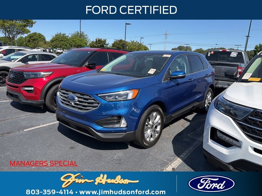 Certified 2023 Ford Edge Titanium w/ Equipment Group 301A AWD/4WD video 1
