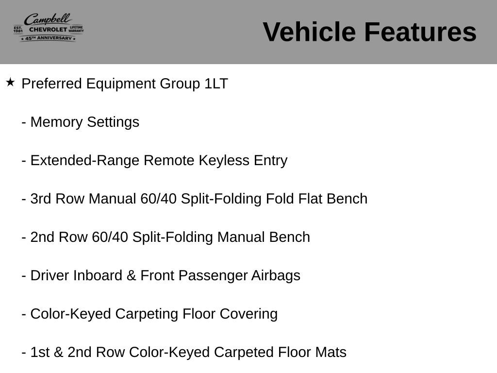 Used 2017 Chevrolet Suburban LT w/ LT Signature Package AWD/4WD image 7