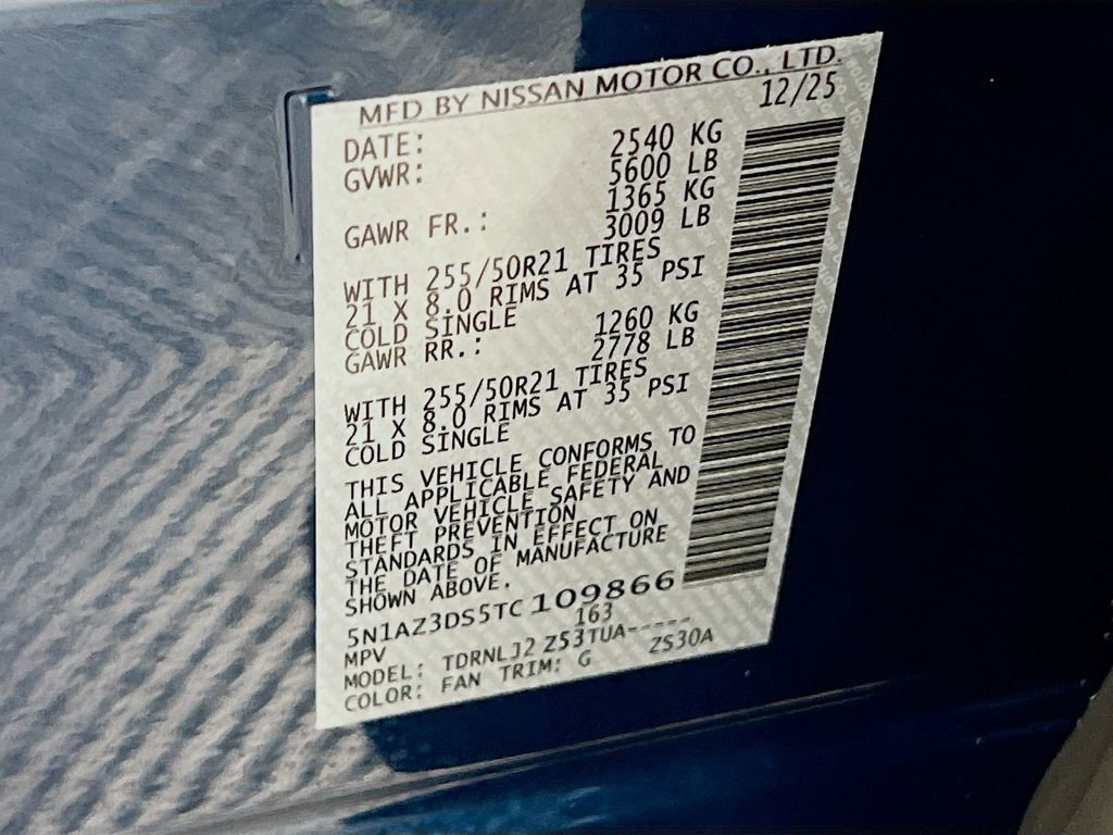 New 2026 Nissan Murano Platinum image 27