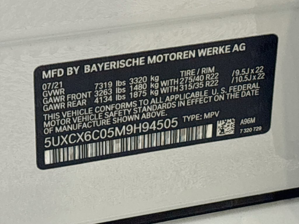Used 2021 BMW X7 M50i w/ Dynamic Handling Package AWD/4WD image 39