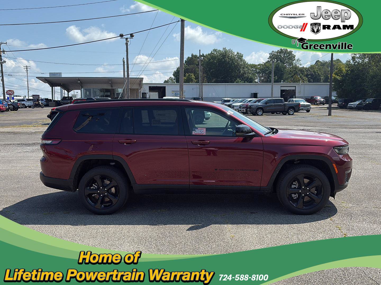 New 2025 Jeep Grand Cherokee L Limited w/ Black Appearance Package image 6