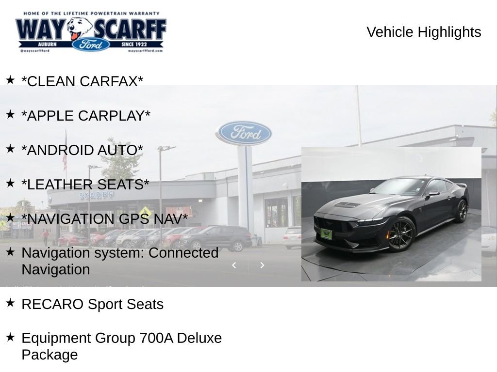 Used 2024 Ford Mustang Dark Horse RWD image 9