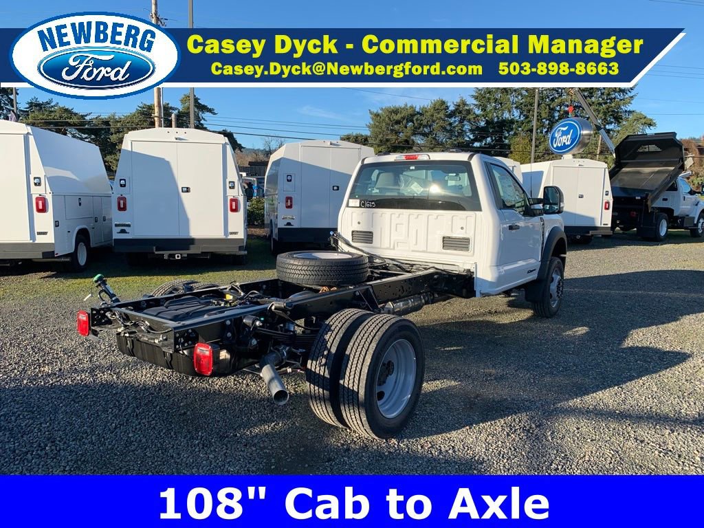 New 2024 Ford F550 4x4 Regular Cab Super Duty image 5