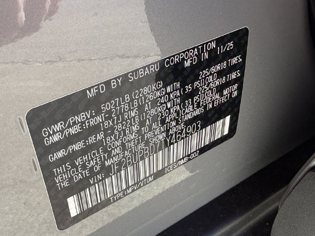 Used 2026 Subaru Outback Premium AWD/4WD image 29