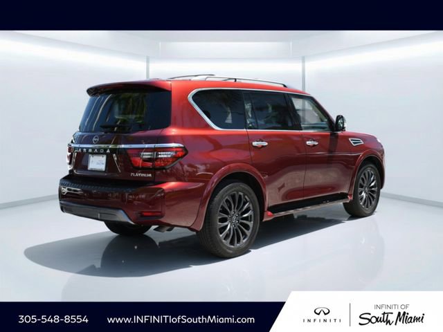 Used 2024 Nissan Armada Platinum w/ Captain's Chairs Package image 4