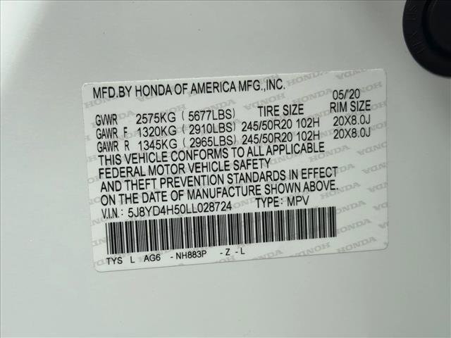 Used 2020 Acura MDX w/ Technology Package AWD/4WD image 30