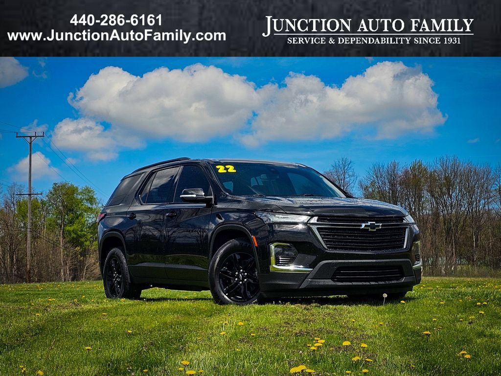 Used 2022 Chevrolet Traverse LT w/ Midnight/Sport Edition AWD/4WD 360° Tour
