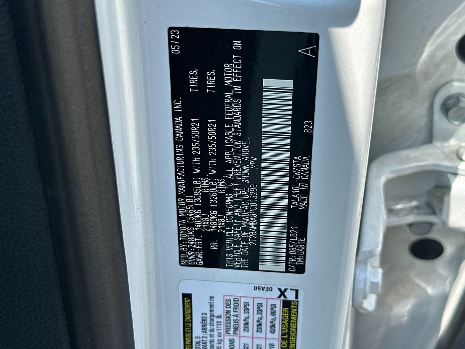 Used 2023 Lexus RX 350 Premium Plus w/ Cold Area Package FWD image 33