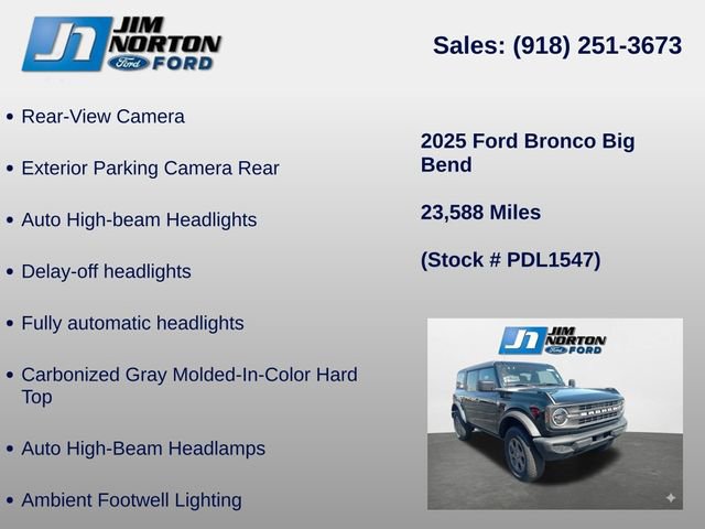 Used 2025 Ford Bronco Big Bend image 16