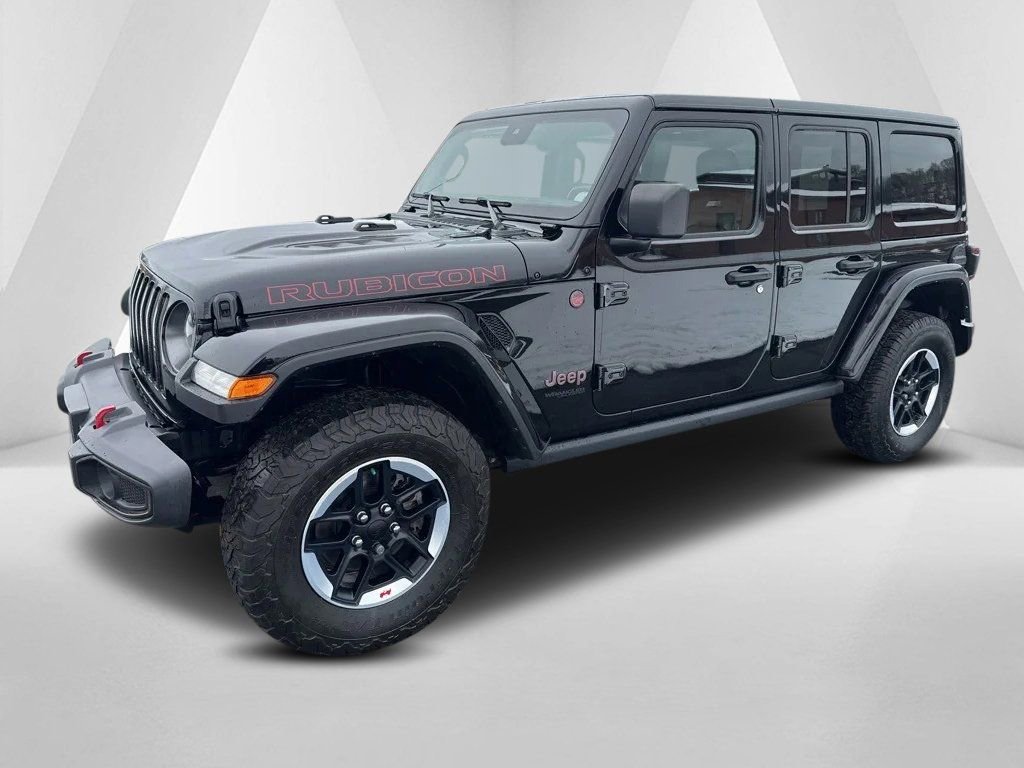 Used 2021 Jeep Wrangler Unlimited Rubicon w/ Uconnect 4C Nav & Sound Group AWD/4WD image 3