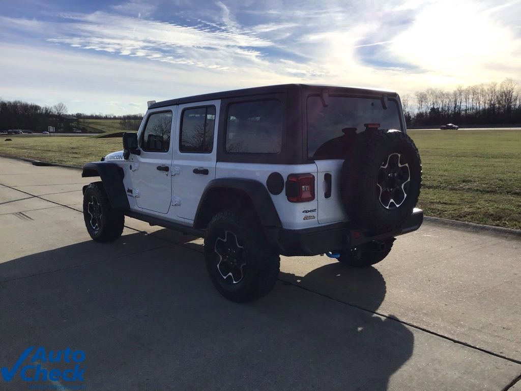 Used 2022 Jeep Wrangler Unlimited Rubicon 4xe w/ Cold Weather Group image 6