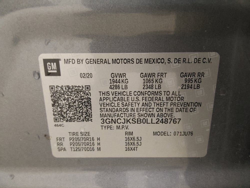 Used 2020 Chevrolet Trax LS w/ Tint and Cruise Package FWD image 33