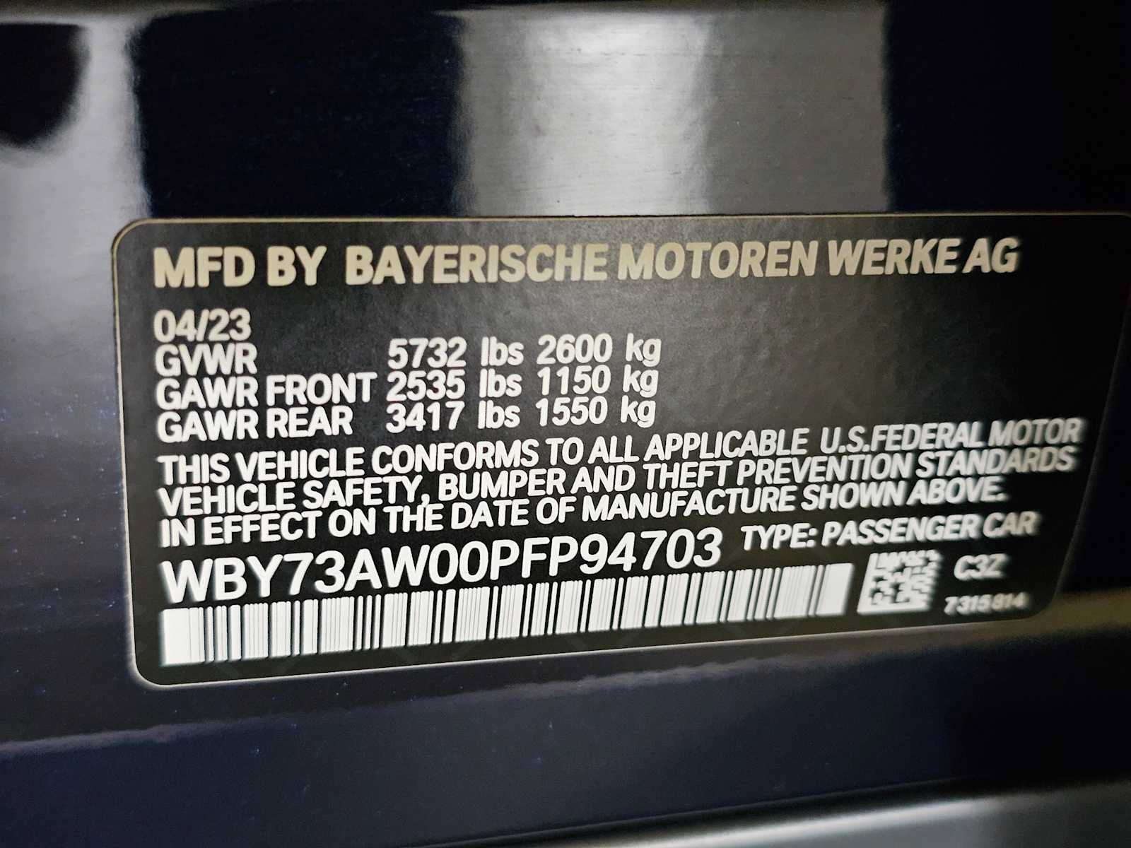 Certified 2023 BMW i4 eDrive40 w/ Premium Package RWD image 22