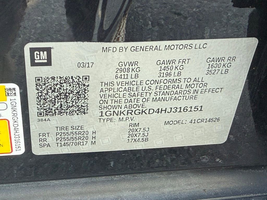 Used 2017 Chevrolet Traverse LT w/ Style and Technology Package image 38