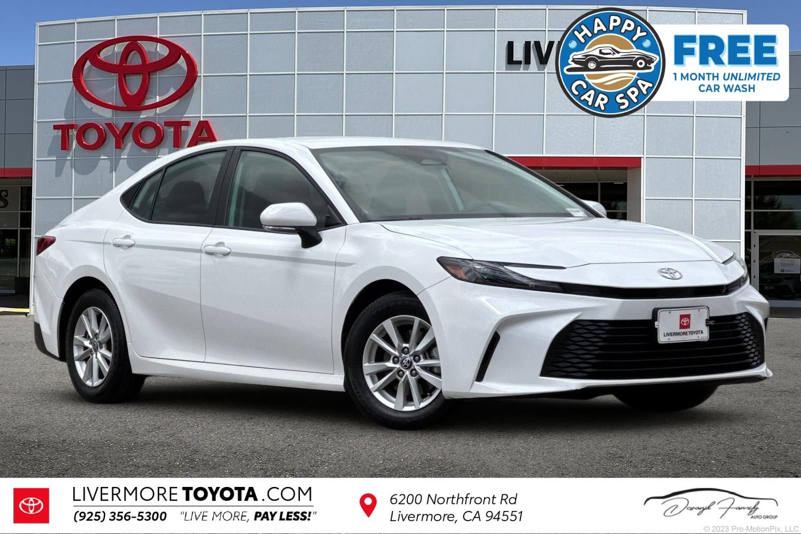 Certified 2025 Toyota Camry LE FWD image 1