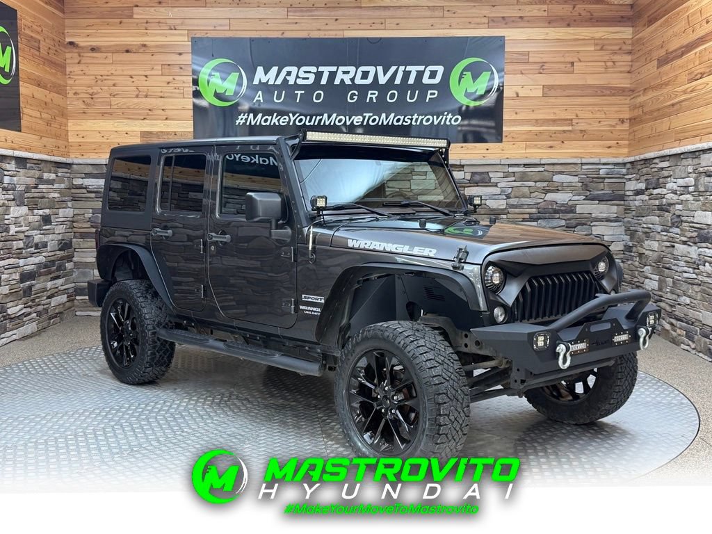 Used 2016 Jeep Wrangler Unlimited Sport w/ Connectivity Group
