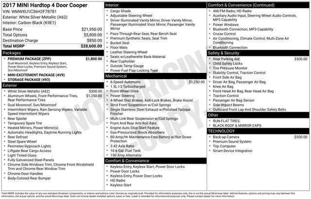 Used 2017 MINI Cooper 4-Door Hardtop image 47