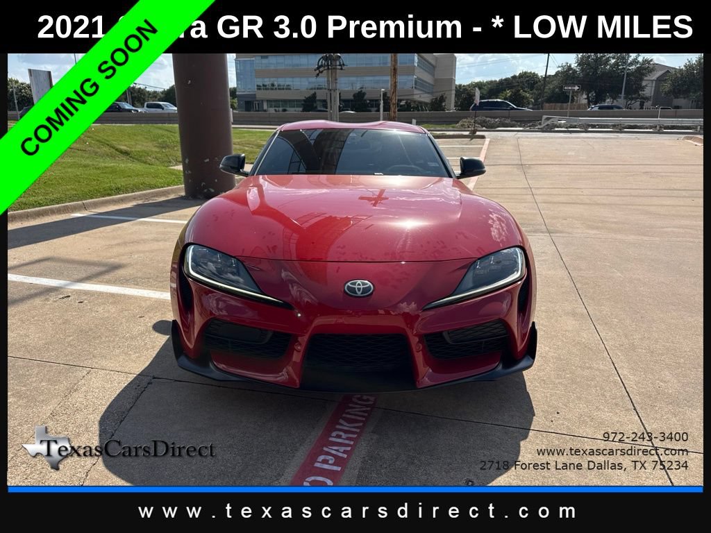 Used 2021 Toyota Supra Premium w/ Driver Assist Package RWD image 2