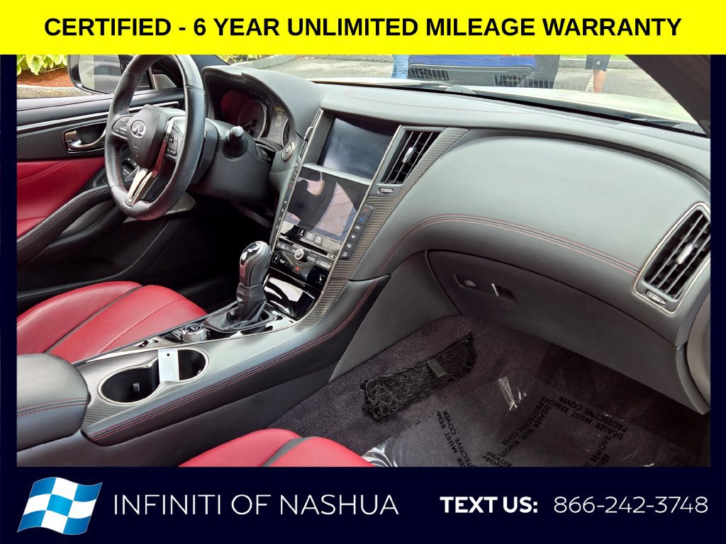 Certified 2022 INFINITI Q60 Red Sport 400 w/ Cargo Package AWD/4WD image 16