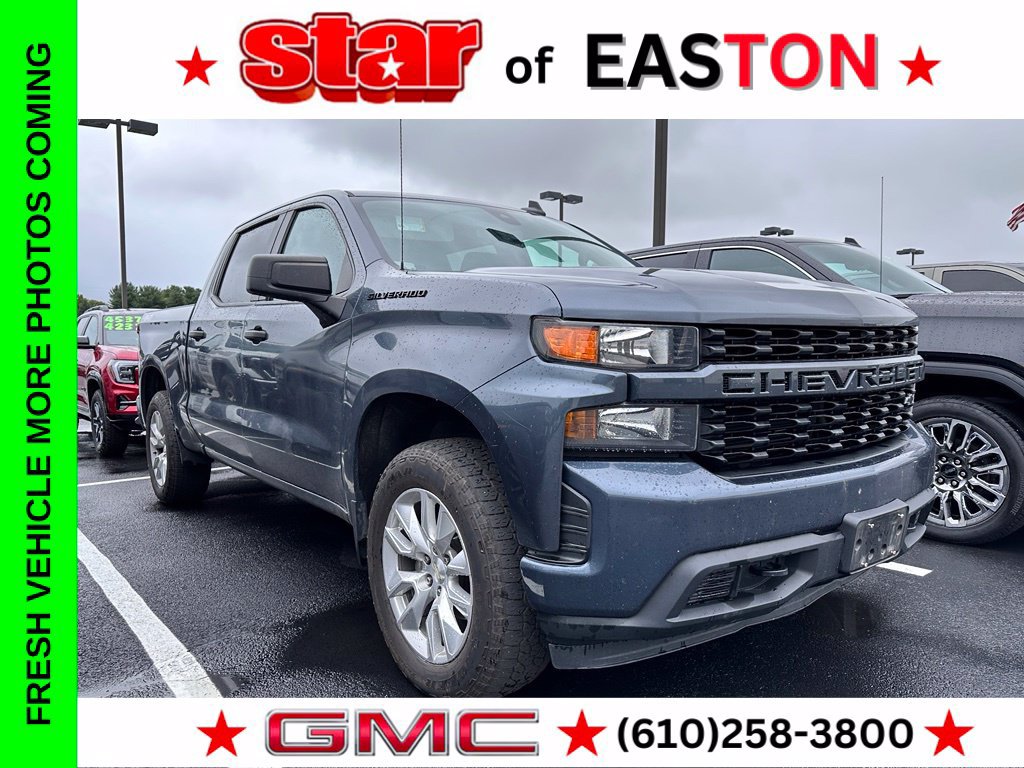 Certified 2021 Chevrolet Silverado 1500 Custom w/ LPO, Dark Essentials Package