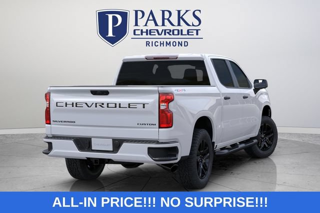 New 2026 Chevrolet Silverado 1500 Custom w/ Turbomax Blackout Package AWD/4WD image 7
