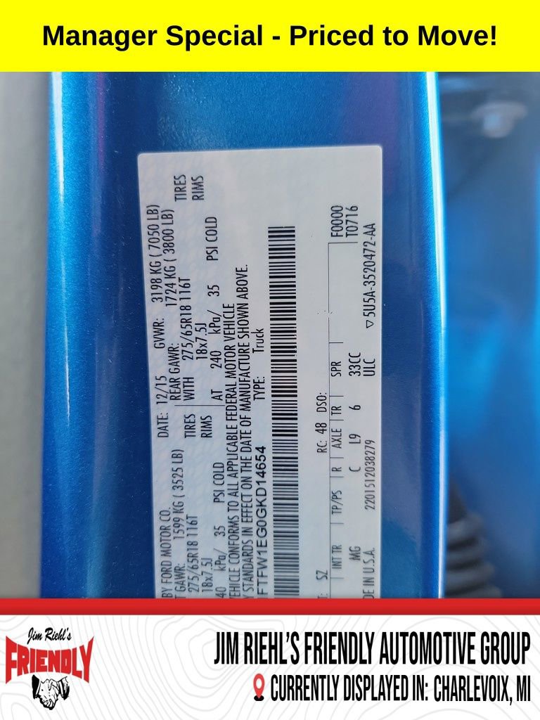 Used 2016 Ford F150 XLT w/ Equipment Group 302A Luxury image 22