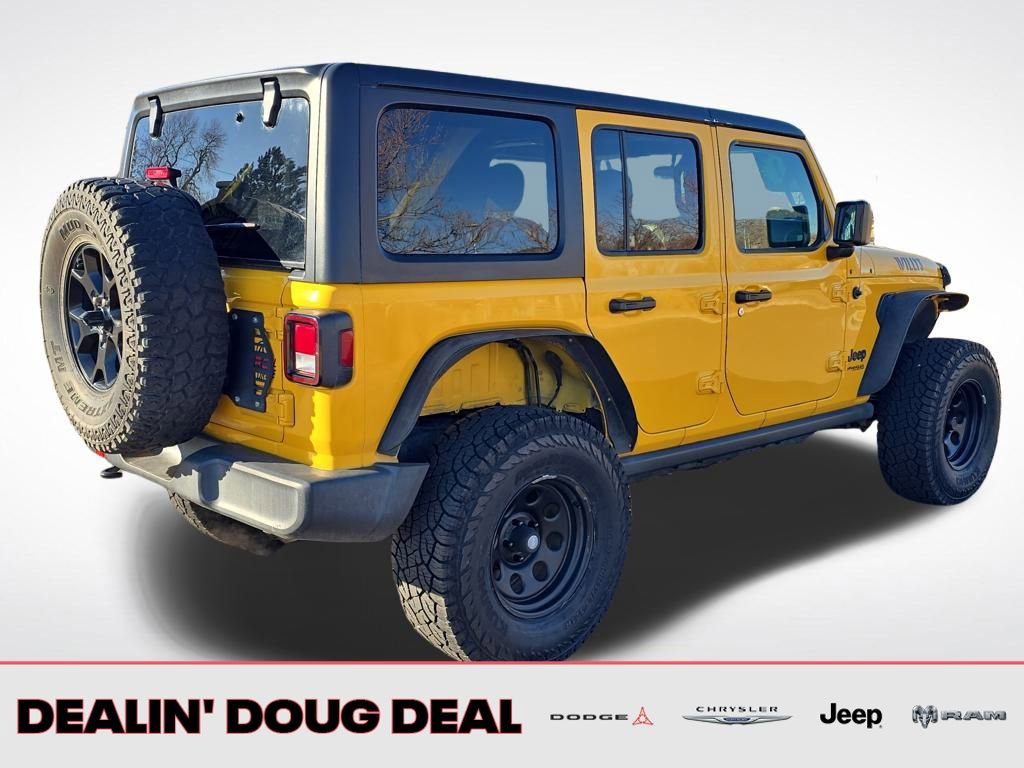 Used 2021 Jeep Wrangler Unlimited Willys image 6