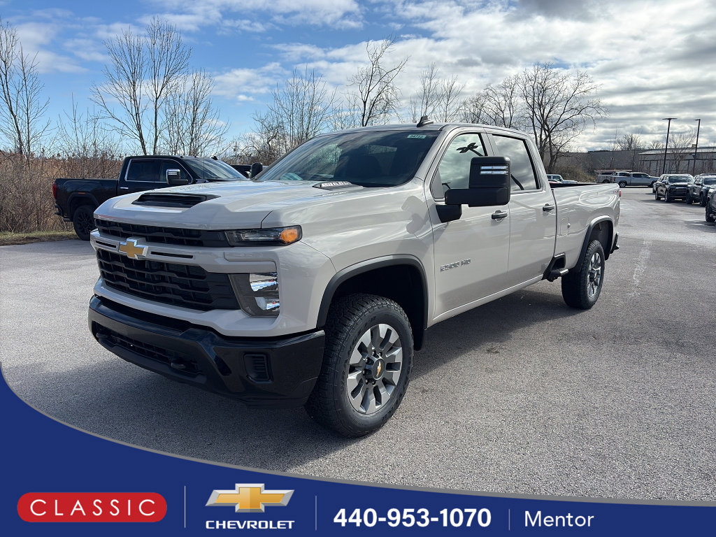 New 2026 Chevrolet Silverado 2500 Custom w/ Snow Plow Prep/Camper Package