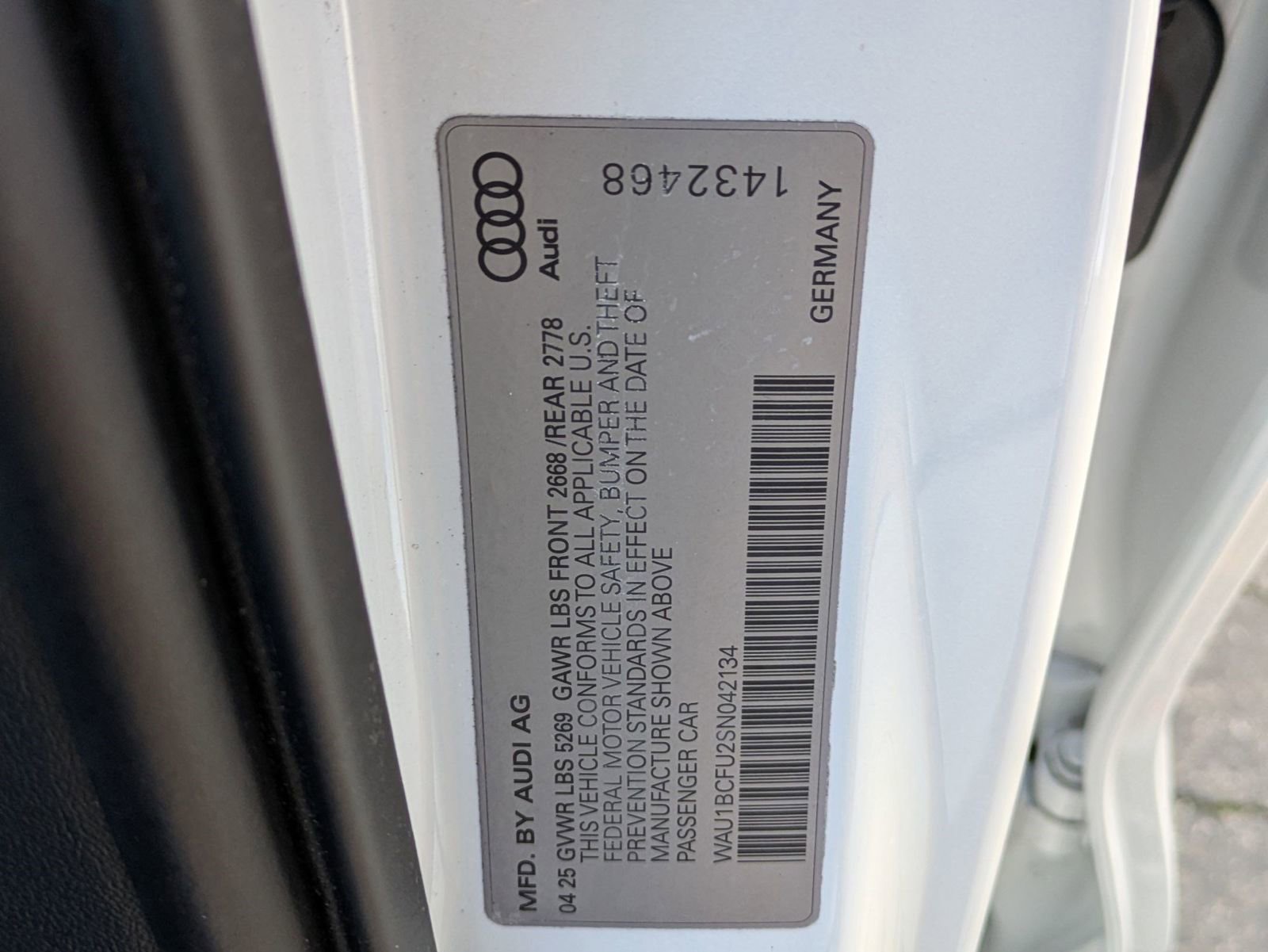 Used 2025 Audi A5 2.0T Premium w/ Convenience Package image 16