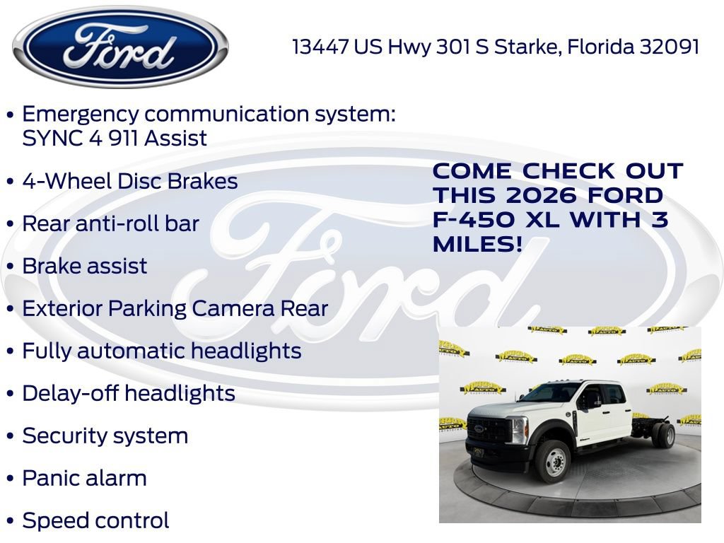 New 2026 Ford F450 XL AWD/4WD image 25