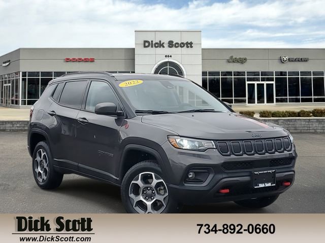 Used 2022 Jeep Compass Trailhawk w/ Trailhawk Convenience Group image 1