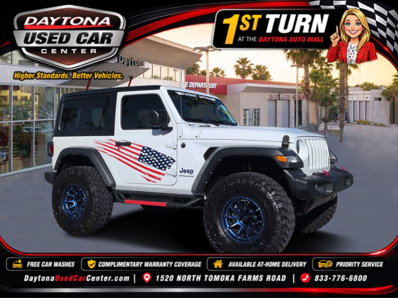 Certified 2023 Jeep Wrangler Sport AWD/4WD image 1